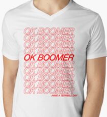 OK Boomer V-Neck T-Shirt