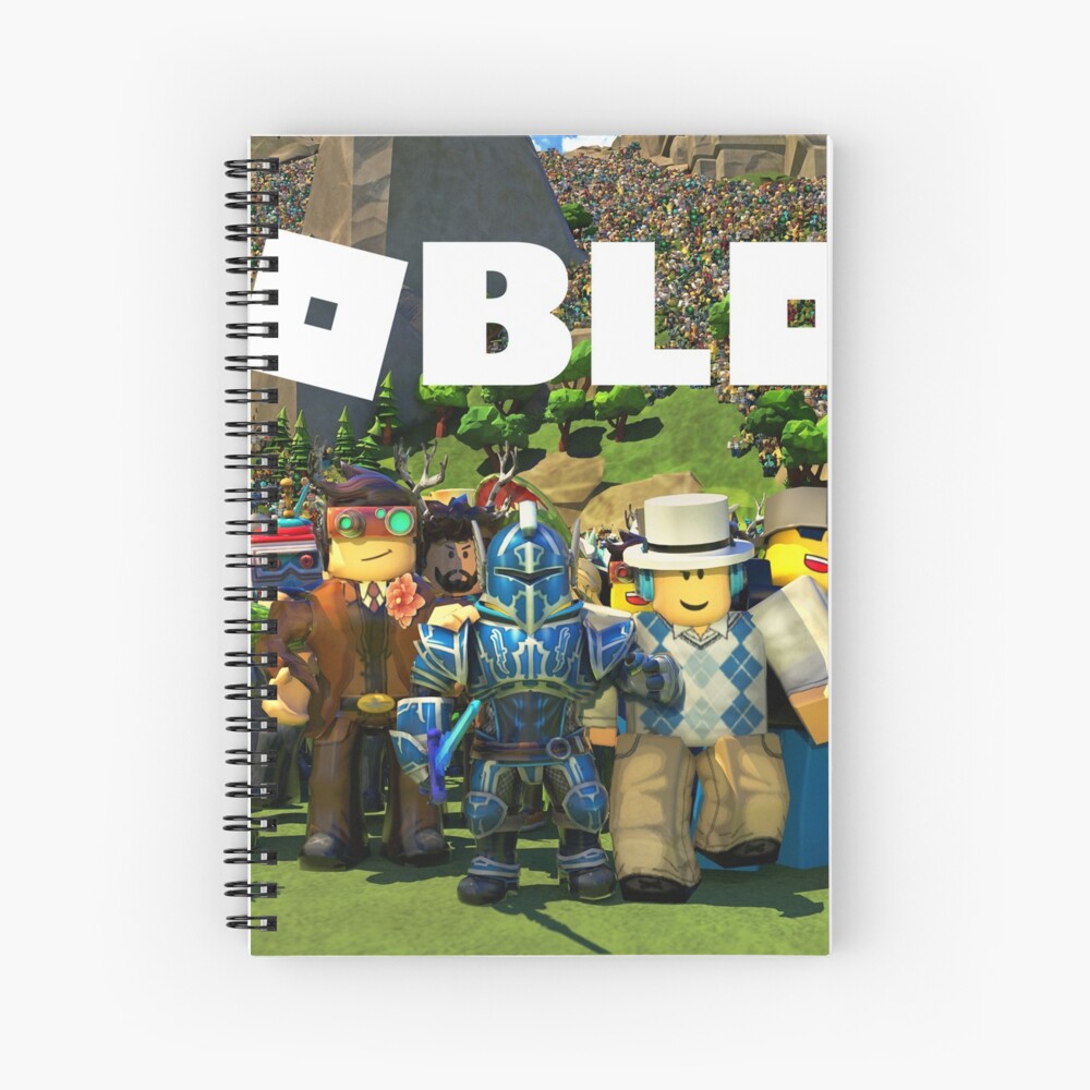 Roblox Game 2 Spiral Notebook By Best5trading Redbubble - roblox laptop sleeve by jogoatilanroso redbubble