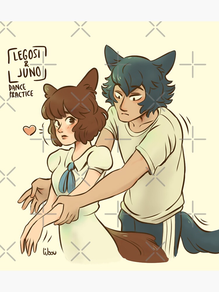 « Legosi and Juno from Beastars » par Libou