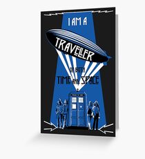 Traveller of Time and Space Greeting Card