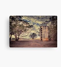 Wheatbelt Silo Canvas Print