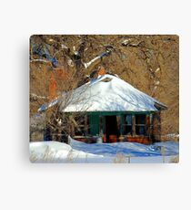 Baby, It's Cold Outside ! Canvas Print