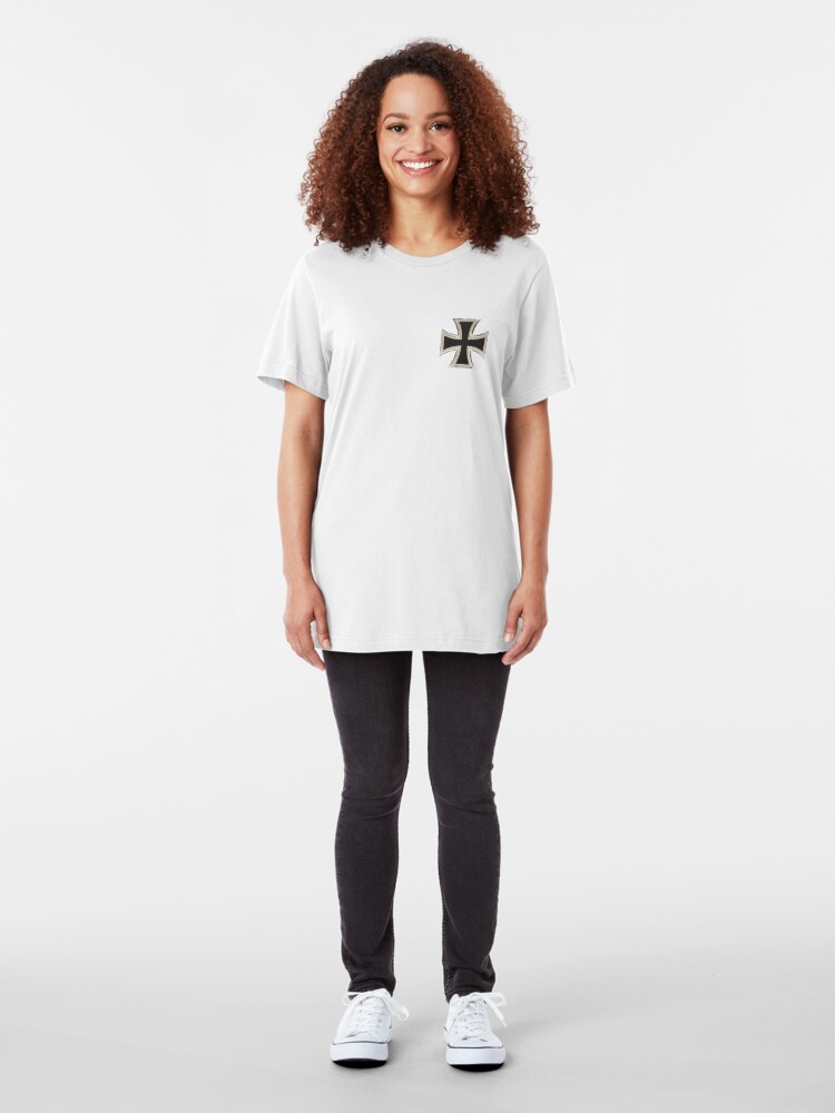 Alternate view of Iron Cross... Germany Slim Fit T-Shirt