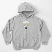 emoji: Exploding face Kids Pullover Hoodie