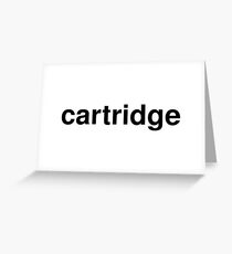 cartridge Greeting Card