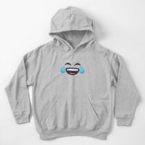 Emoji: tears of joy Kids Pullover Hoodie