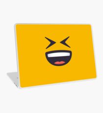 Emoji: Grinsendes Gesicht Laptop Folie