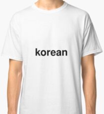 korean Classic T-Shirt