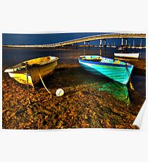 Low Tide - Queenscliff Poster