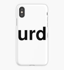 murder iPhone Case/Skin