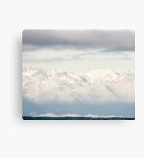 Olympic Mountains Canvas Print