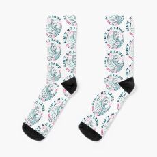 Ain't No Laws When You're Drinking Claws Tropical Socks