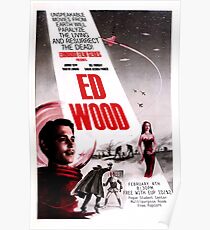 Ed Wood Poster Poster