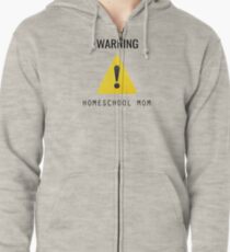 Warnung - Homeschool Mom Kapuzenjacke
