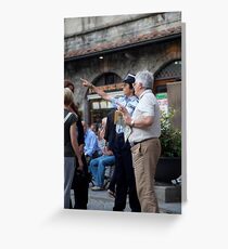 peoplescapes #248, that way Greeting Card