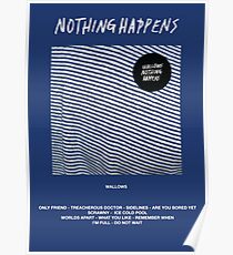 Wallows - Nothing Happens Poster