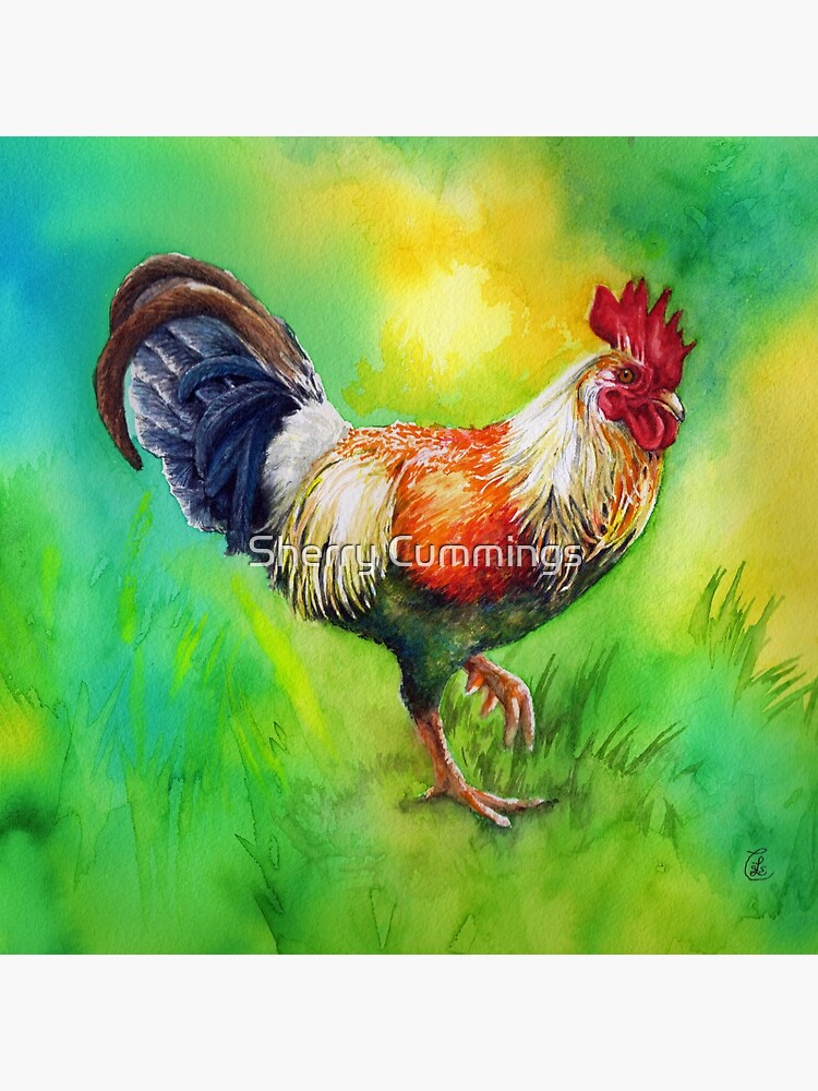 Rooster Strut by sherryscummings