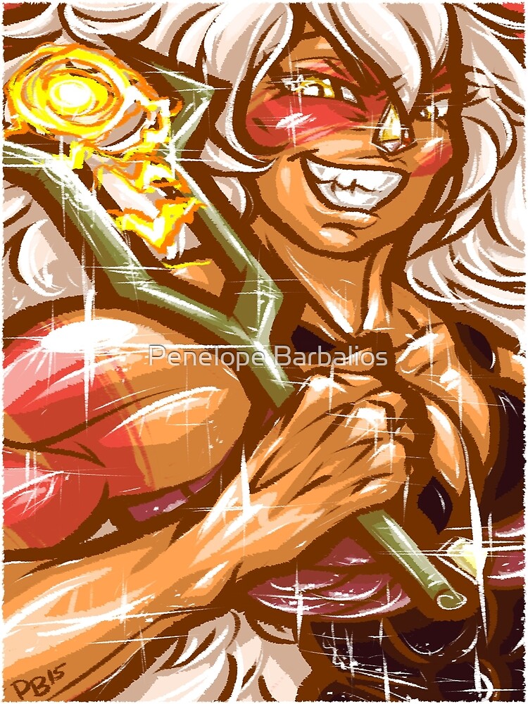 Painted Jasper by Poofette