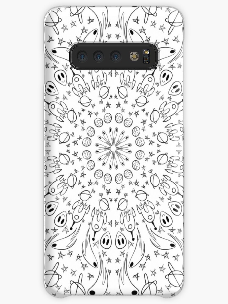 Cryptid Pattern (Green Lines) Samsung S10 Case