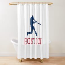 Boston Red Sox Shower Curtains Redbubble