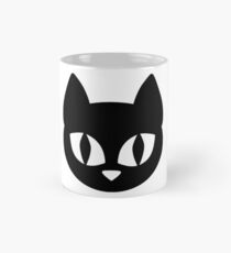 Kopf der schwarzen Katze Tasse (Standard)