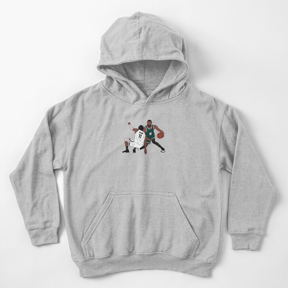 Kemba Walker Crosses Over Kyrie Kids Pullover Hoodie