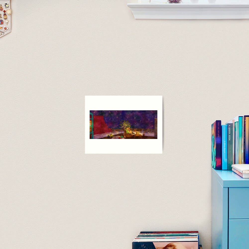 Stargazing - Extended Art Print