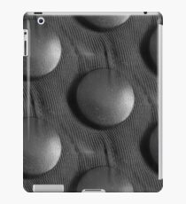 Seamless gray button pattern iPad Case/Skin