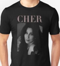 cher tour Slim Fit T-Shirt