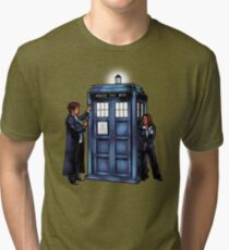 The Agents have the Phone Box Tri-blend T-Shirt