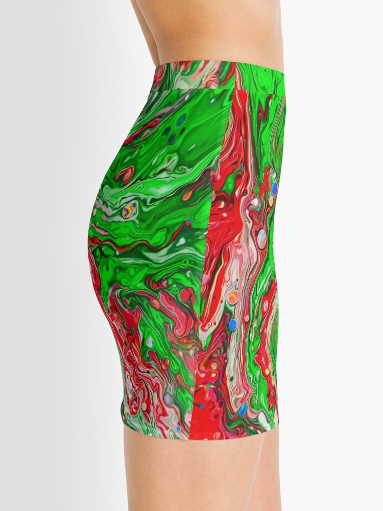 Alternate view of Abstraction #C Mini Skirt