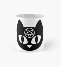 Pentagramm Katze schwarz Tasse (Standard)