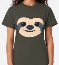 Emoji: Faultier Gesicht Classic T-Shirt