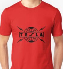 tesla the band t shirts