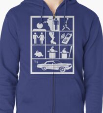 I Wish Zipped Hoodie
