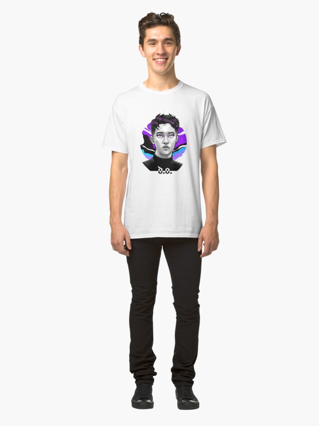 Vista alternativa de Camiseta clásica Kyungsoo electric kiss