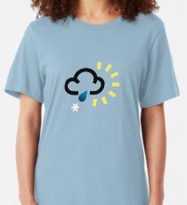 The weather series - Wintery weather Slim Fit T-Shirt