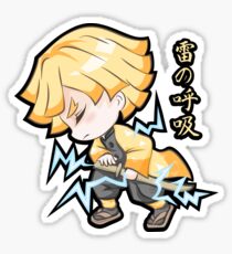 Chibi Zenitsu Kimetsu no Yaiba Sticker