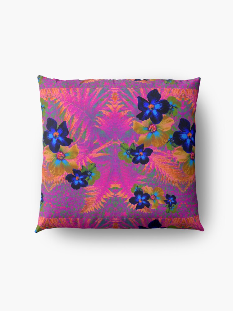 Alternate view of Pink Jungle Floor Pillow