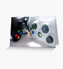 XBOX Controllers Greeting Card