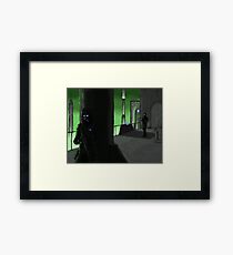 Stealth on the Docks Framed Print