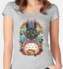 Ein paar meiner Lieblingssachen Tailliertes Rundhals-Shirt