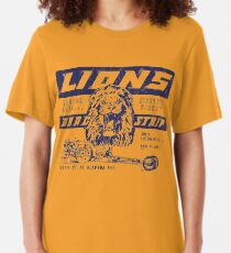 Es war einmal in Hollywood Brad Pitt / Cliff Booth Lions Drag Strip in Bedrängnis Slim Fit T-Shirt
