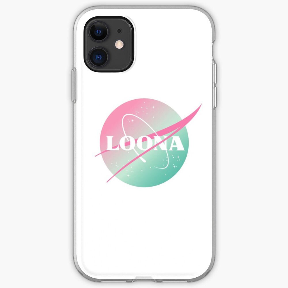 Loona nasa inspired logo Funda y vinilo para iPhone