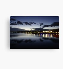 Early Morning Clouds Canvas Print