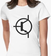 Camiseta entallada para mujer Transistor NPN