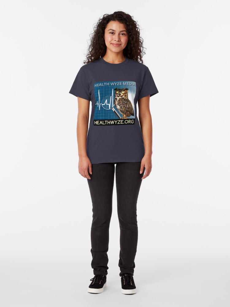 Alternate view of Health Wyze Media Classic T-Shirt