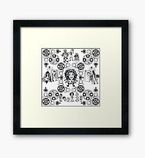 Haunted Who Framed Print