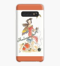 Thanksgiving Greetings - The Knittington Fairies Case/Skin for Samsung Galaxy