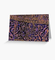 Curtain Shower Greeting Card